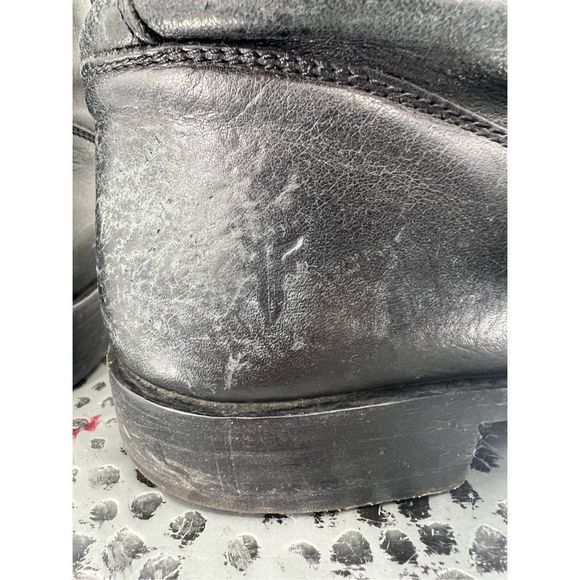 Frye Veronica Short Motorcycle Boot Sz 7 - Picture 9 of 13